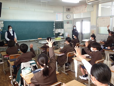 ６年 アルコール・薬物乱用 予防教室