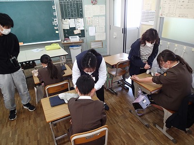 ６年 アルコール・薬物乱用 予防教室