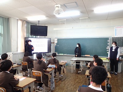 ６年 アルコール・薬物乱用 予防教室