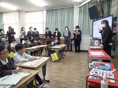 １年 国語 研究授業