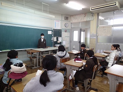 ２学期終業式・表彰式・校外児童会