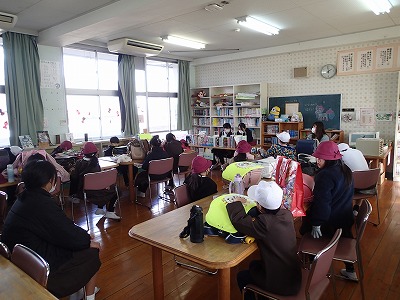 ３学期始業式・校外児童会