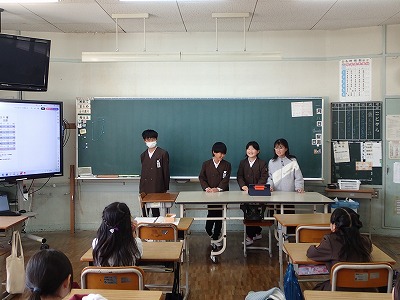 ３学期始業式・校外児童会