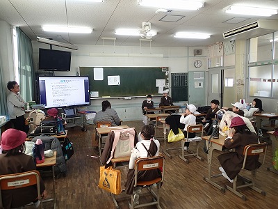 ３学期始業式・校外児童会