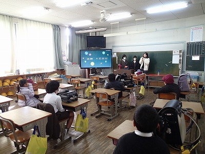 ３学期始業式・校外児童会