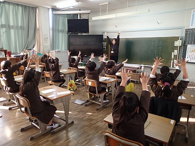 １年・４年 競書会