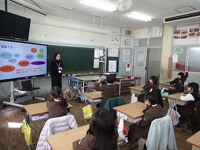 ３年 福祉教室