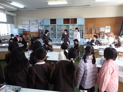 ３年 クラブ見学
