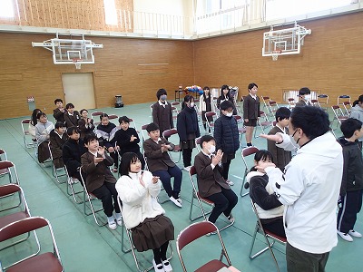 卒業式全体練習