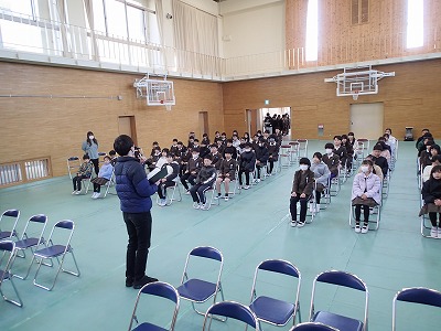 卒業式全体練習