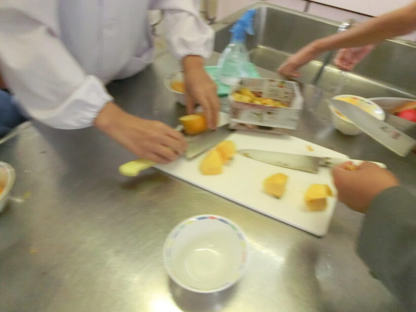秋の味覚いただきます！