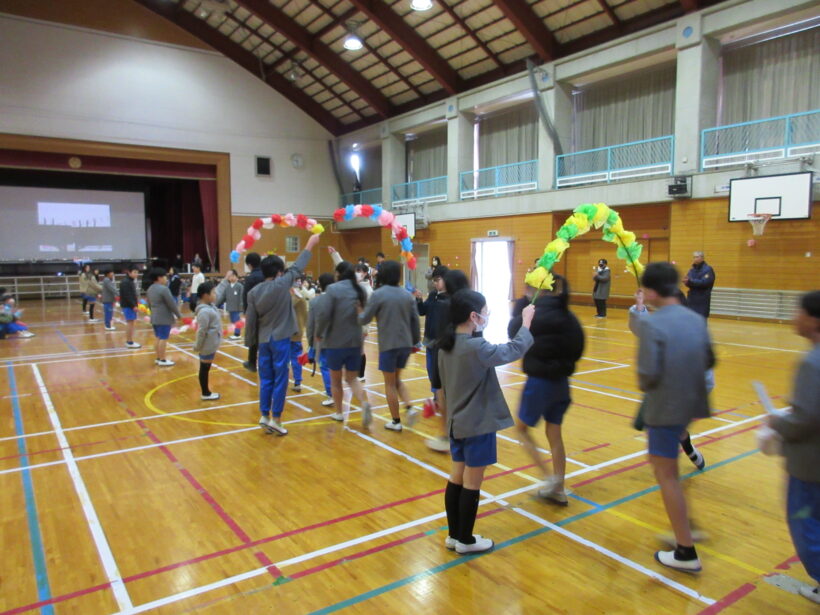 ６年生を送る会