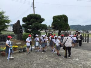 校区探検　３年生