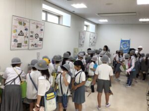 紀の海クリーンセンター見学（４年生）