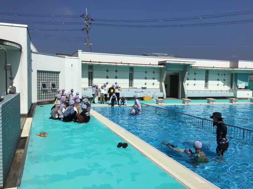 着衣水泳(1.2.3年生)