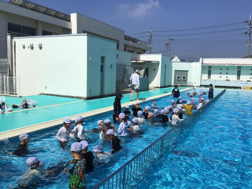 着衣水泳(1.2.3年生)
