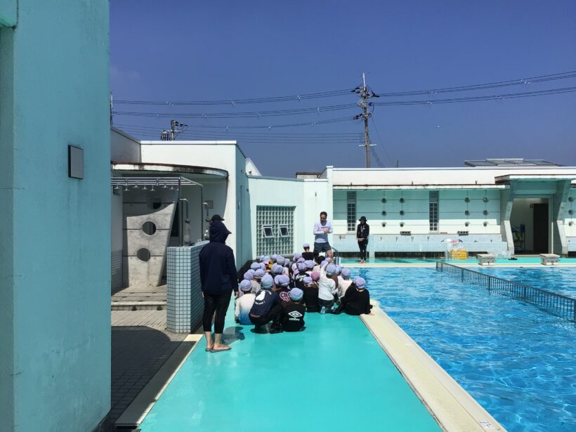 着衣水泳(1.2.3年生)
