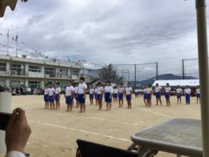 令和７年度運動会　百折不撓