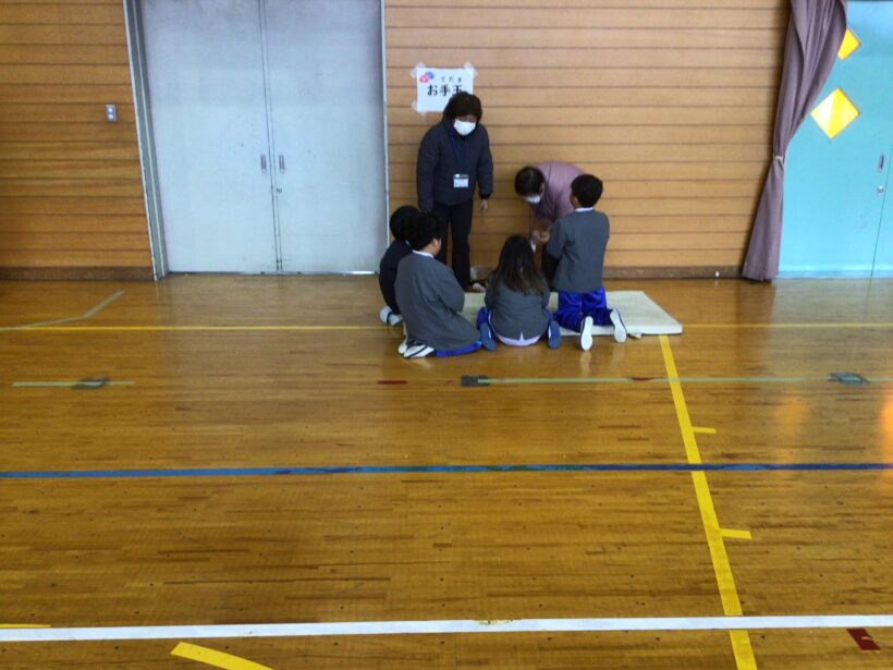 昔からの遊び体験　交流会（1年生）