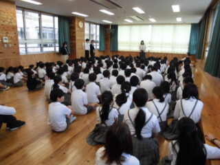 １学期終業式