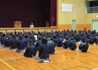 ３学期　始業式