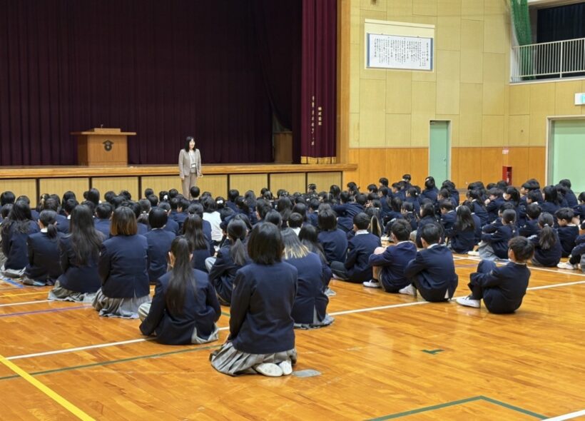 ３学期　始業式