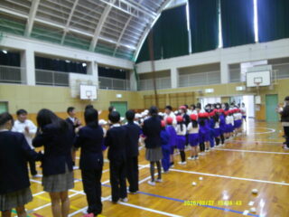 ６年生を送る会