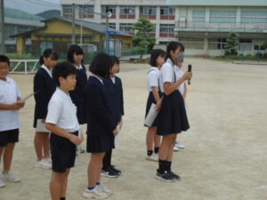 児童会役員引き継ぎ式