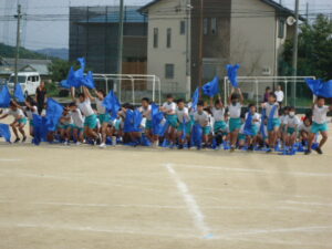 運動会予行練習