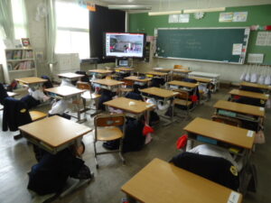 避難訓練(地震)