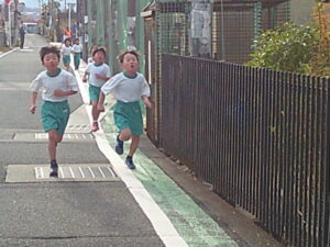 一年生校内マラソン大会