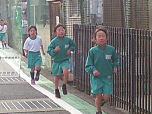 一年生校内マラソン大会