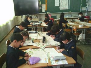 郵便局出前授業