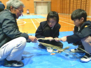 しめ飾りづくり(５年)