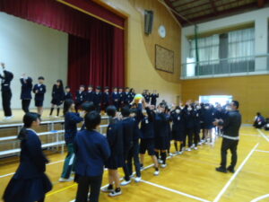 ６年生を送る会