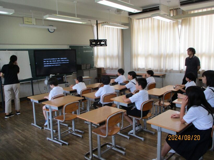 夏休み中の登校日