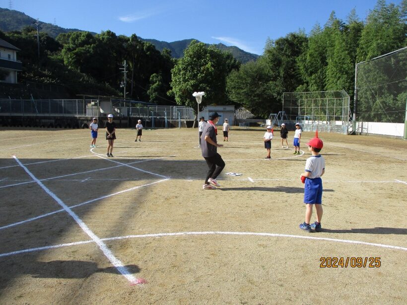 運動会の予行練習２日目