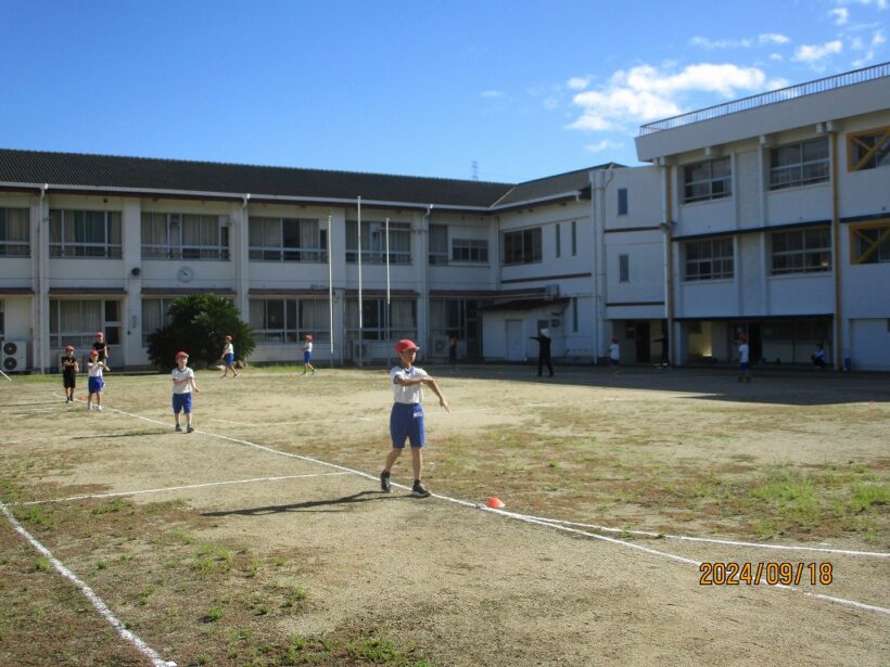 運動会の練習