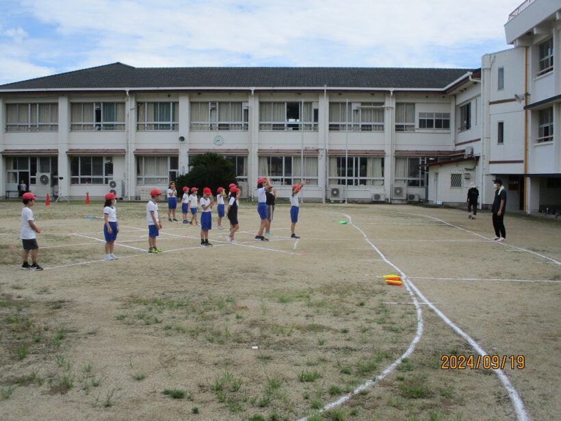 運動会の練習