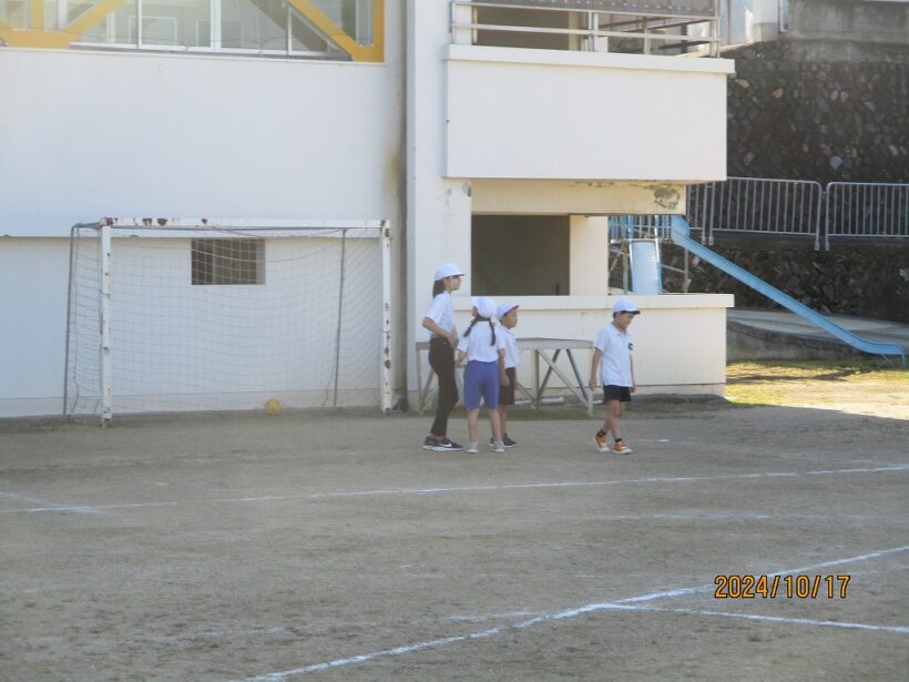 朝の全校遊び