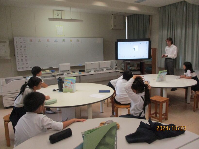 本日の授業風景です。