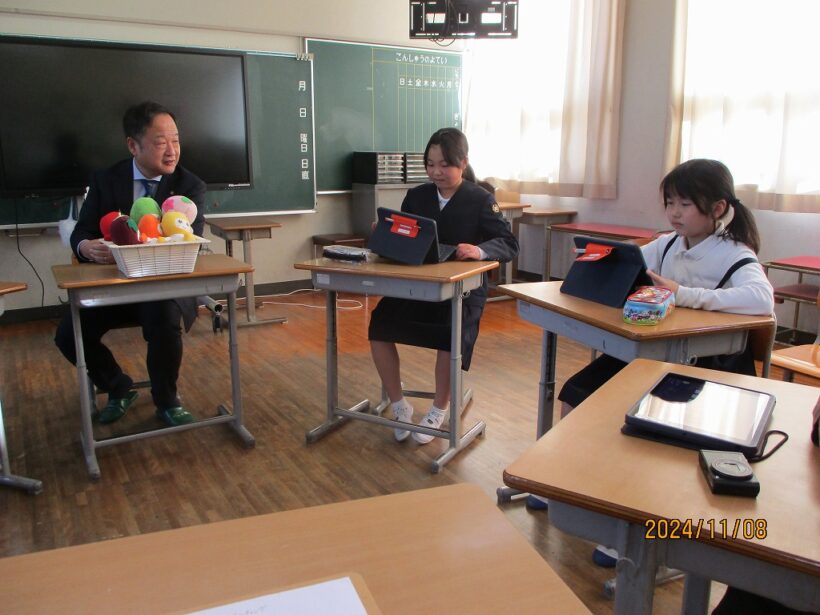 紀の川市長さんとのタウンミーティング