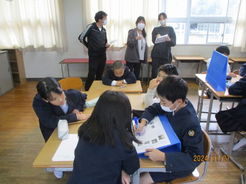 「ふれあい登山」の話し合い