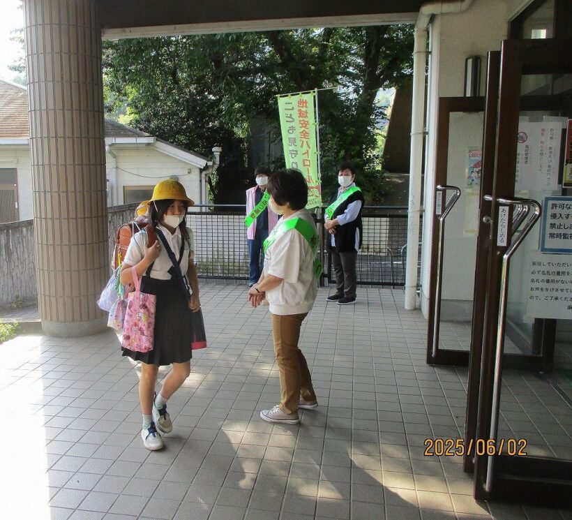 ６月のあいさつ運動
