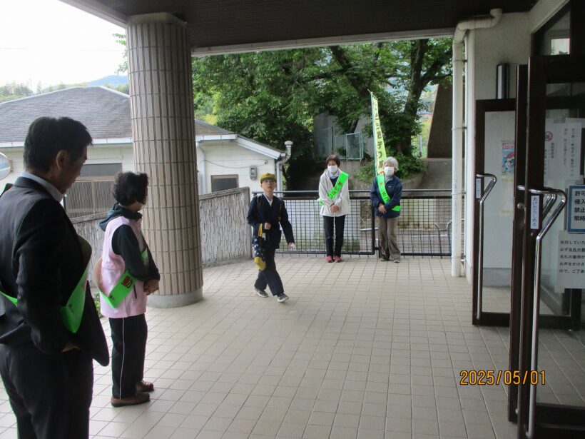 ５月のあいさつ運動
