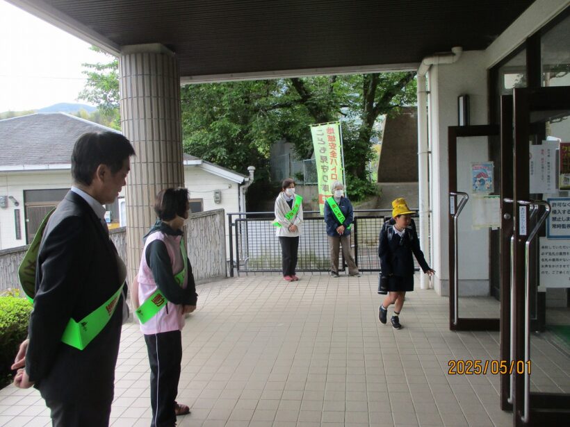 ５月のあいさつ運動
