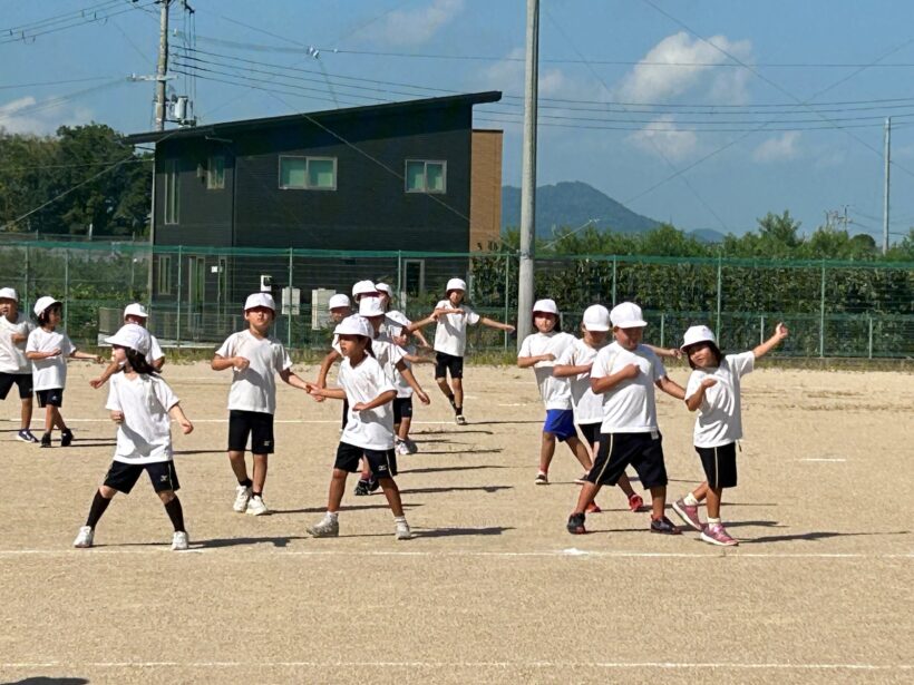 運動会練習頑張っています！