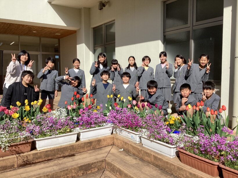 第42回県小学校人権の花運動