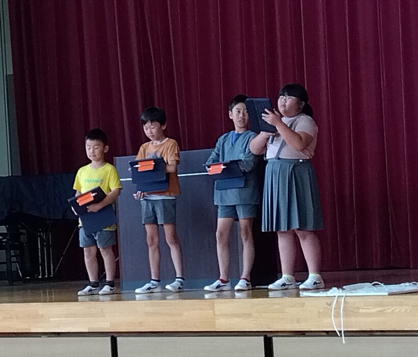 1年生を迎える会(1~3年)