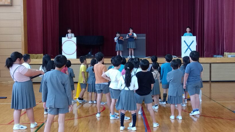 1年生を迎える会(1~3年)